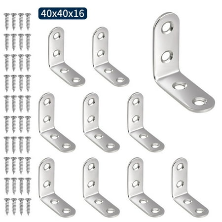 

White Stainless Steel Corner Corner Bracket Right Angle Bracket L
