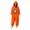 Brown, variant on Unisex Adult Pumpkin Hooded Fleece One Piece Loungewear, Soft Plush Ghost Print Sleep Jumpsuit with Pockets, Multiple Cute Fall Ghost for Halloween Home Wear Ginger 3XL