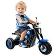 thumbnail image 5 of Bruce&Shark Toddler Motorcycle, 6V Battery Powered Electric Motorcycle with Headlights & Music, Kids Motorcycle Ride on Toy for Toddlers Boys 18+ Months, 5 of 10