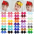 thumbnail image 1 of Diadema Jollybows, juego de 40 lazos de grogrén de 10 cm, 1 of 9