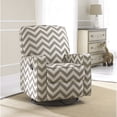 thumbnail image 2 of PRI Prime Resources Sutton Fabric Swivel Glider Recliner in Taupe, 2 of 9