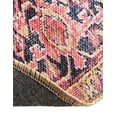 thumbnail image 4 of Unique Loom Timeless Collection Area Rug - Simon (7' 6" x 10' 6" Oval Red/Teal), 4 of 7