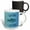 Multicolor, variant on 3drose, Three Blue Fish Polka Dots Beach Themed Art, 15oz Mug