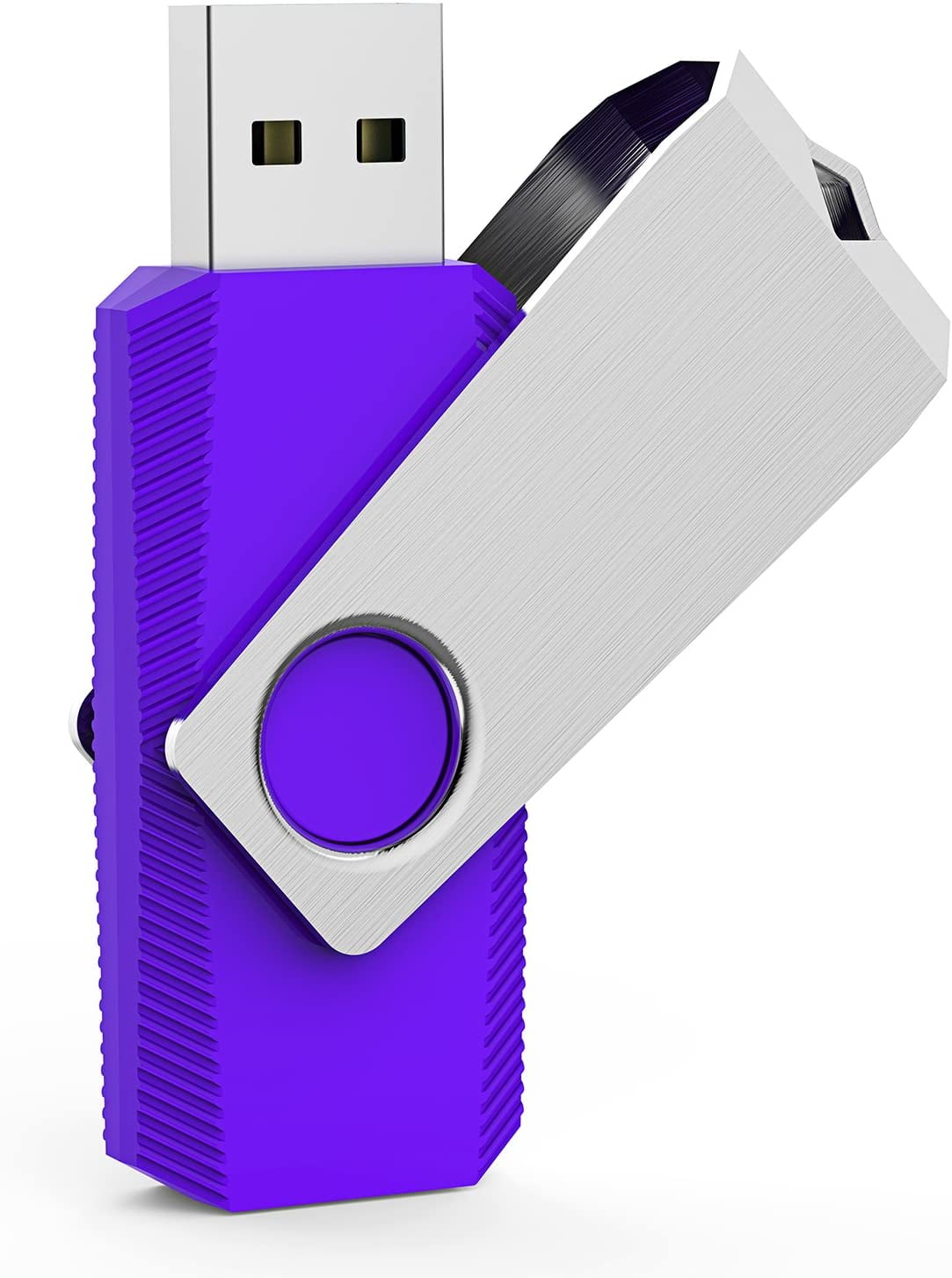 K&ZZ Flash Drive USB Stick 8GB 5 Pack, USB 2.0 Thumb Drive Swivel U Disk Memory Stick Multi Pack