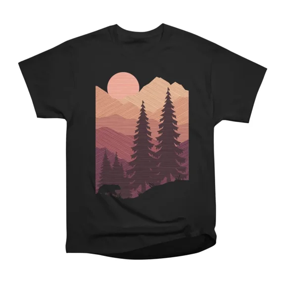 Bear adventure T-Shirt Tee Gift For Him Merch For Her Apparel For Friend