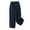 Navy, variant on QUYUON Joggers Pants for Women Sale Spring Summer Solid Color Leisure Retro Drawstring Elastic Waist Pants Cropped Pants Wide Leg Sweatpants Women Long Pant Leg Length Casual Style P5504 White M