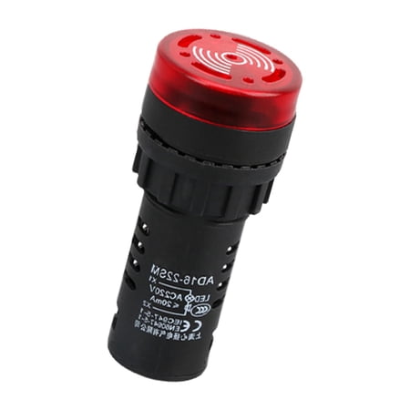 Stylish Double Power Sound Light Alarm ABS Safety Warning Device for High Efficiency Safety Alerts In Homes & Factories