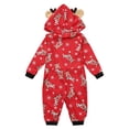 thumbnail image 4 of Mono Familiar a juego Pijama Estampado de Navidad Romper GeweYeeli AP004010, 4 of 5