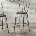 thumbnail image 5 of Furniture of America Chelsea Metal Windsor Bar Stool in Bronze (Set of 2), 5 of 7