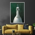 thumbnail image 3 of Peacock Canvas Art, Fowl with Pearls Poster, Trendy Printed, Peacock with Pearls, Animal Artwork, Fowl Wall Decor, Animalistic Canvas, Canvas Wall Decor - Rolled Canvas, 3 of 6