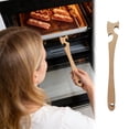thumbnail image 2 of zhangmingg Wooden Oven Rack Puller Practical Handle Stretch for Safe Food Retrieval From Toaster Air Fryer and Baking Appliances, 2 of 6