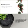 thumbnail image 3 of Plantas artificiales artificiales en macetas, plantas en macetas verdes para el hogar, oficina, escritorio, ventana, baño, dormitorio, exterior, interior, 3 of 5