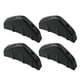 thumbnail image 2 of 4 Piezas Difusor de Parachoques Trasero Universal Zulema Negro Divisor de Labios, 2 of 8