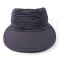 thumbnail image 2 of Fgnfyis Girl Cowboy Hat Women Men Summer Western Cowboy Hat Shapeable Straw Hollowed Out Sun Hat Dark Gray, 2 of 5