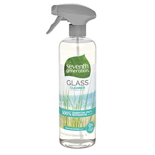 Seventh Generation Glass Cleaner, Sparkling Sea scent, 23 Fluid Ounce
