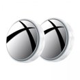 thumbnail image 1 of Espejo de para Coche de 2x2 Uds, Cristal Transparente Redondo con Espejo Retrovisor Lateral Enmarcado para Coches 3 piezas, 1 of 8