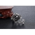 thumbnail image 3 of Fashion Women Exaggerated Personality Rose Ring, 3 of 7