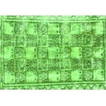 thumbnail image 1 of Ahgly Company Indoor Rectangle Abstract Green Modern Area Rugs, 7' x 9', 1 of 4