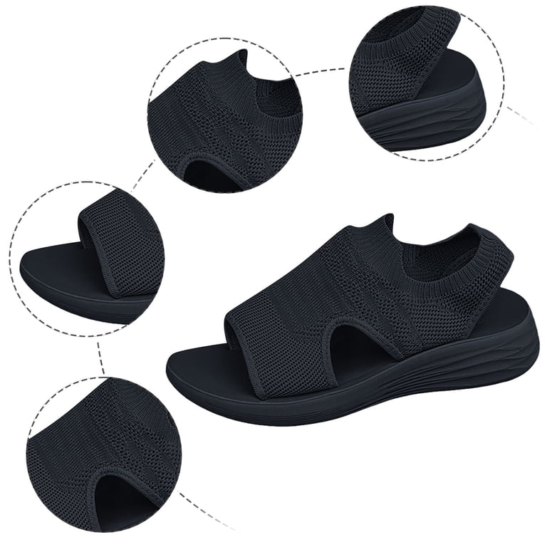 JOCACIA Dames Wandelschoenen Met Luchtkussen – Slip-on, Orthopedisch, Ademend Mesh – Voor Dames 35 T/m 43