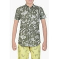 thumbnail image 4 of BOYS SHIRT WOVEN OLIVE PRINTED, 4 of 5
