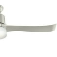 thumbnail image 4 of Hunter Wifi 54" Symphony Matte Nickel Ceiling Fan with Light Kit and Remote, 4 of 7