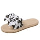 thumbnail image 2 of Moda mujer correa de tobillo verano sandalias planas chanclas Shose Wmkox8yii  hj789, 2 of 6