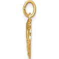 thumbnail image 3 of 14K Yellow Gold Praying Hands Charm (17 X 12) Made In United States xr323, 3 of 6