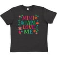 thumbnail image 3 of Inktastic Mimi and Papa Love Me Youth T-Shirt, 3 of 5
