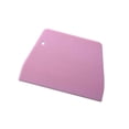 thumbnail image 2 of 2pcs Cake Scraper Cookie Biscuit Dough scraper PP cake scraper cake PP Spatula Chopper PP Plastic Baking Scraper Kitchen Bakery Tool, Pink, 2 of 6