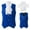 13#Blue, variant on JXMVOJ Men's Vest Renaissance Vest Costume Pirate Costumes Medieval Steampunk Gothic Waistcoat Vest Fake Collar Halloween Costume