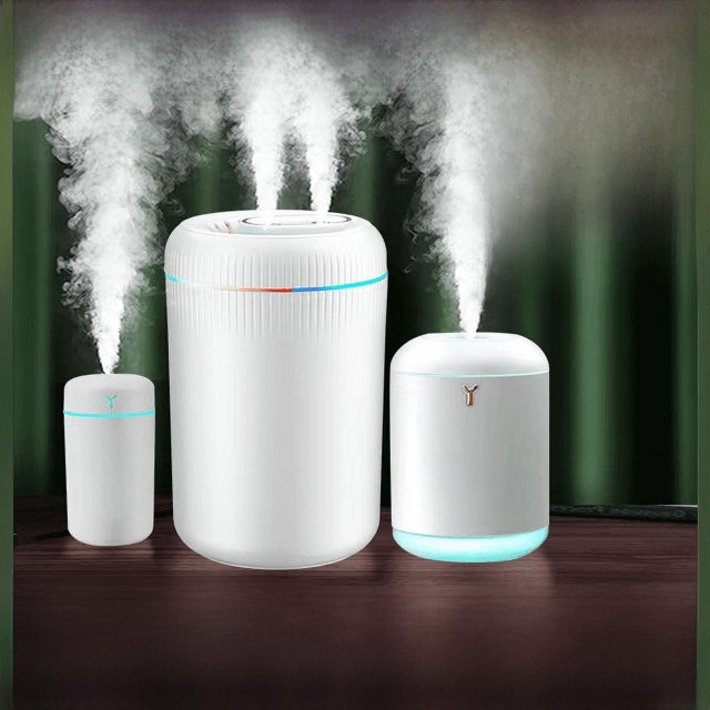 Humidificador de gran capacidad de 3,5 l para niebla espesa doméstica, USB para difusor de aromaterapia de automóvil, atomizador de aire de oficina
