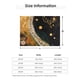 thumbnail image 5 of Fotbe Abstract Gold Floral Galaxy Manta de Franela con Estampado, Manta Ultrasuave para Cama, Sofá, Auto, Hipoalergénica y Antibolitas-60"x50", 5 of 6