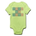 thumbnail image 1 of CafePress - Born To Read Blocks Infant Bodysuit - Baby Light Bodysuit, 1 of 1