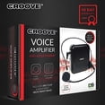 thumbnail image 2 of Croove Amplificador de Voz Micrófono Portátil Recargable con Auriculares y Clip para Cinturón, Ideal para Profesores de Aula y Guías Turísticos., 2 of 5