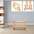 thumbnail image 3 of High Beds Bed Steps For Elderly/ Child Two Step Stool Stair Ladder Bath Benches, 3 of 17