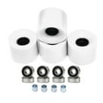 thumbnail image 2 of 4 Pack 60mm mm 78A Roulements de Roues de Planche à Roulettes, Remplacements de Longboard pour Patinage de Rue et de Parc - Blanc, 60mm Blanc, 2 of 7