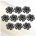 thumbnail image 3 of PENIKOKO 10 Pcs Pièces de Bâton de Randonnée en Caoutchouc Noir Accessoires d'Escalade Ronds, 3 of 8