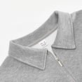 thumbnail image 2 of LIaqionyy Men's Quarter Zip Sweatshirts Mock Neck Long Sleeve Pullover Sweatshirt Casual Fashion Fall Clothes, 2 of 7