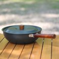 thumbnail image 4 of Baohd Lightweight Camping Fry Pan With Folding Handle For Outdoor Adventures With Storage Bag Convenient, 4 of 6