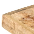 thumbnail image 2 of vidaXL Dining Table 180x90x76 cm Solid Rough Mango Wood, 2 of 5