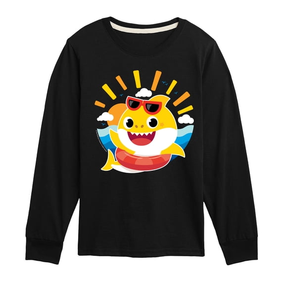 Baby Shark - Sunshine Shark Long Sleeve Graphic T-Shirt