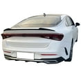 thumbnail image 2 of Ikon Motorsports Trunk Spoiler Compatible With 2021-2024 Kia K5 ABS Plastic V Style Rear Wing Lip Added on Bodykit Replacement - Carbon Fiber Print, 2 of 8