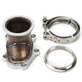 thumbnail image 3 of 3in V Band Conversion Adapter, Anti-Rust Turbine Downpipe Flange Durable Wearproof Sturdy  for Repair, 3 of 8