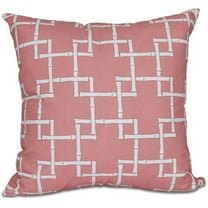 Simply Daisy 16" x 16" Bamboo 1 Geometric Print Outdoor Pillow