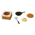 thumbnail image 3 of Runquan 1/12 Kitchen Stove Set Life Scene Oranment Educational Mini Cooking Play Set Fried eggs set, 3 of 8