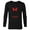 Black, variant on Minnie Mouse Mamá Mom Red Bow Family Día de la Madre - Long Sleeve T-Shirt for Men - Customized-Athletic Heather