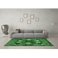 thumbnail image 3 of Ahgly Company Indoor Square Persian Emerald Green Traditional Area Rugs, 8' Square, 3 of 4