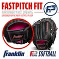 thumbnail image 5 of Franklin Sports Windmill Softball Glove - Adult + Youth Fastpitch - 12" Righty - Pink, 5 of 7