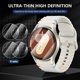 thumbnail image 3 of Paquete de 4 protectores de pantalla Suoman para Samsung Galaxy Watch 6/5/4 de 40 mm, protectores de vidrio templado que se adaptan perfectamente a los relojes inteligentes Galaxy, 3 of 7