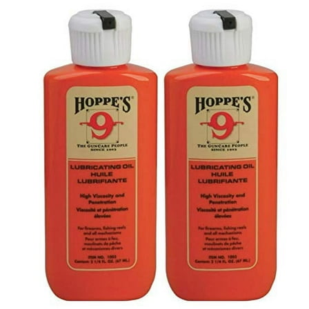 Hoppe's No. 9 1003 Lubricating Oil Bottle, 2.25 oz - (2 Pack)